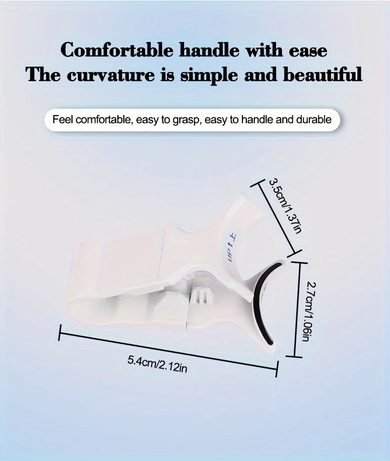 Description Picture 4 of item1pc ABS Magnetic Eyelash Clip, Easy-Grip False Lash Applicator, Lightweight & Compact For Beginners