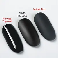 Clou Beaute Matte Velvet Top Coat Semi-permanent Varnish Strong Rubber Base Acid-Free for Gel Polish Blossom Gel Nail Primer 1