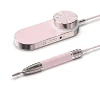 (Grande dépôt) perceuse à ongles électrique professionnelle tour manucure coupe Machine flottante pour ongles sans brosse forte Recharge 2