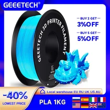Geeetech Standard PLA Filament 1kg 1.75mm 3D Printer Plastic Material, Accuracy 0.03mm, Free Shipping Fit Most FDM Printer - Trending Best Dropshipping Products with France Suppliers Product September 2026