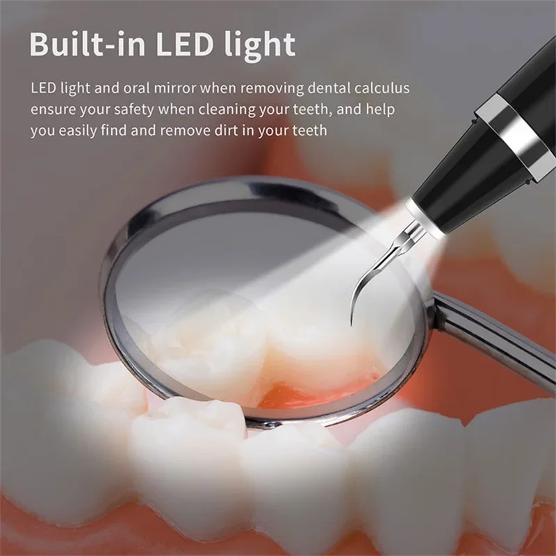 Dog Grooming Electric Dental Scaler Ultrasonic Tooth Cleaner Household Tooth Stone Remover Whitening Oral Cleaning Tools