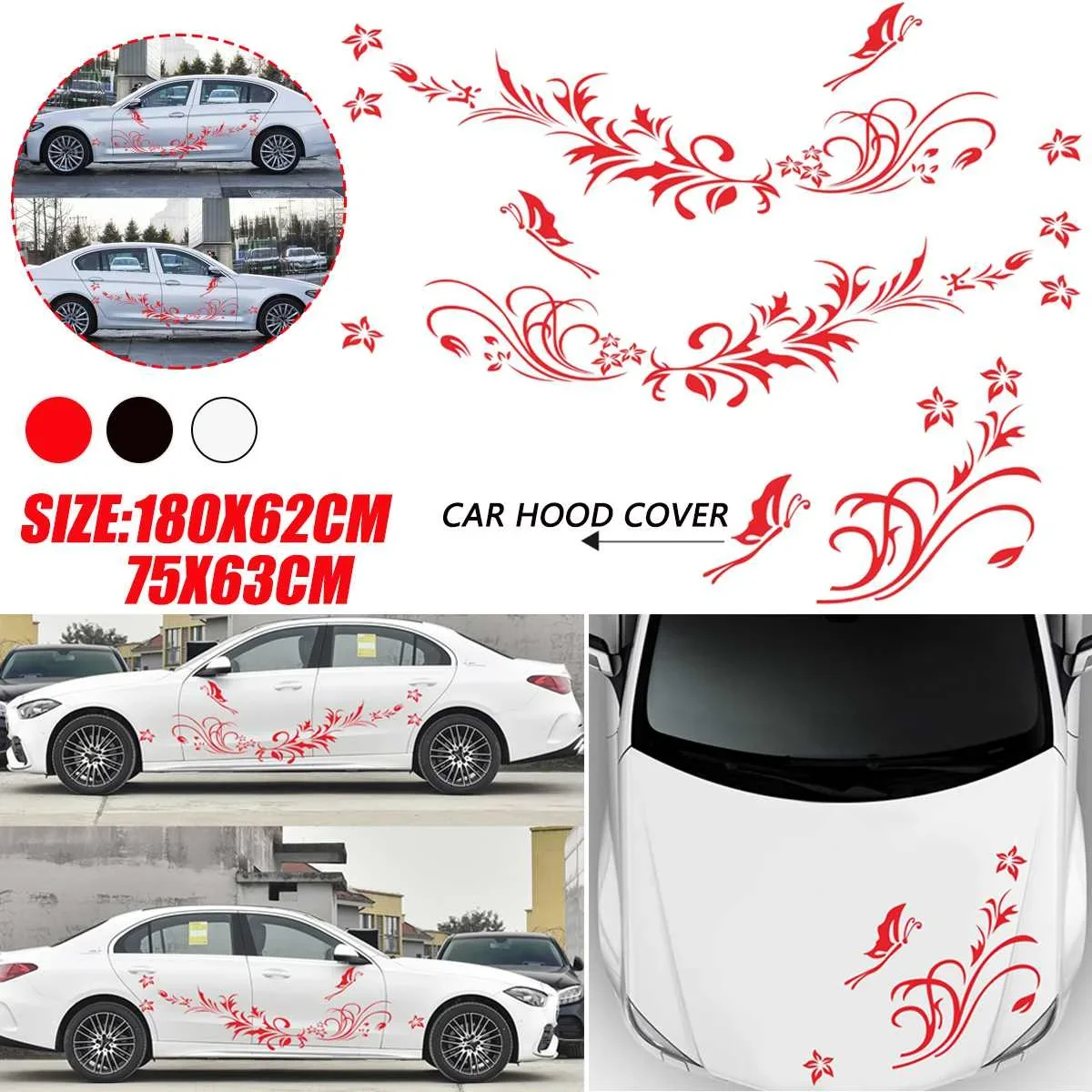 

3 шт./набор, наклейки для кузова автомобиля