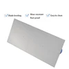 Plastering Finishing Flat Trowel Stainless Steel California Square Notched Trowel for Large Format Tiles 4