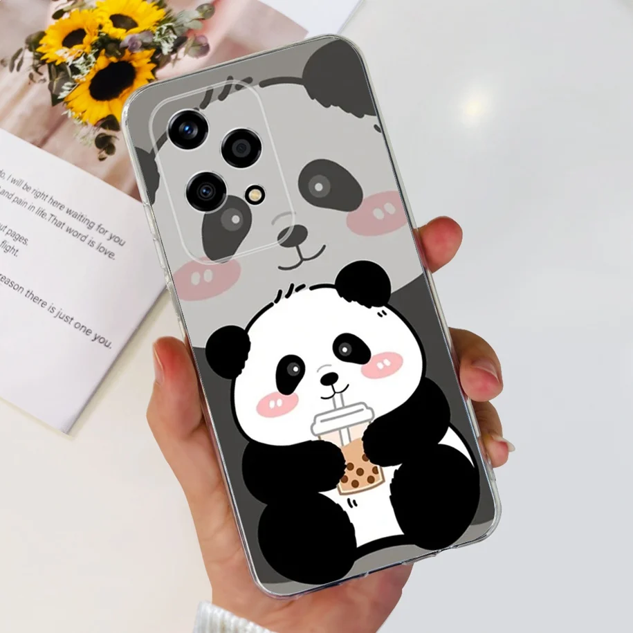 Floral Transparent Soft Silicone Phone Case - Protective Bumper