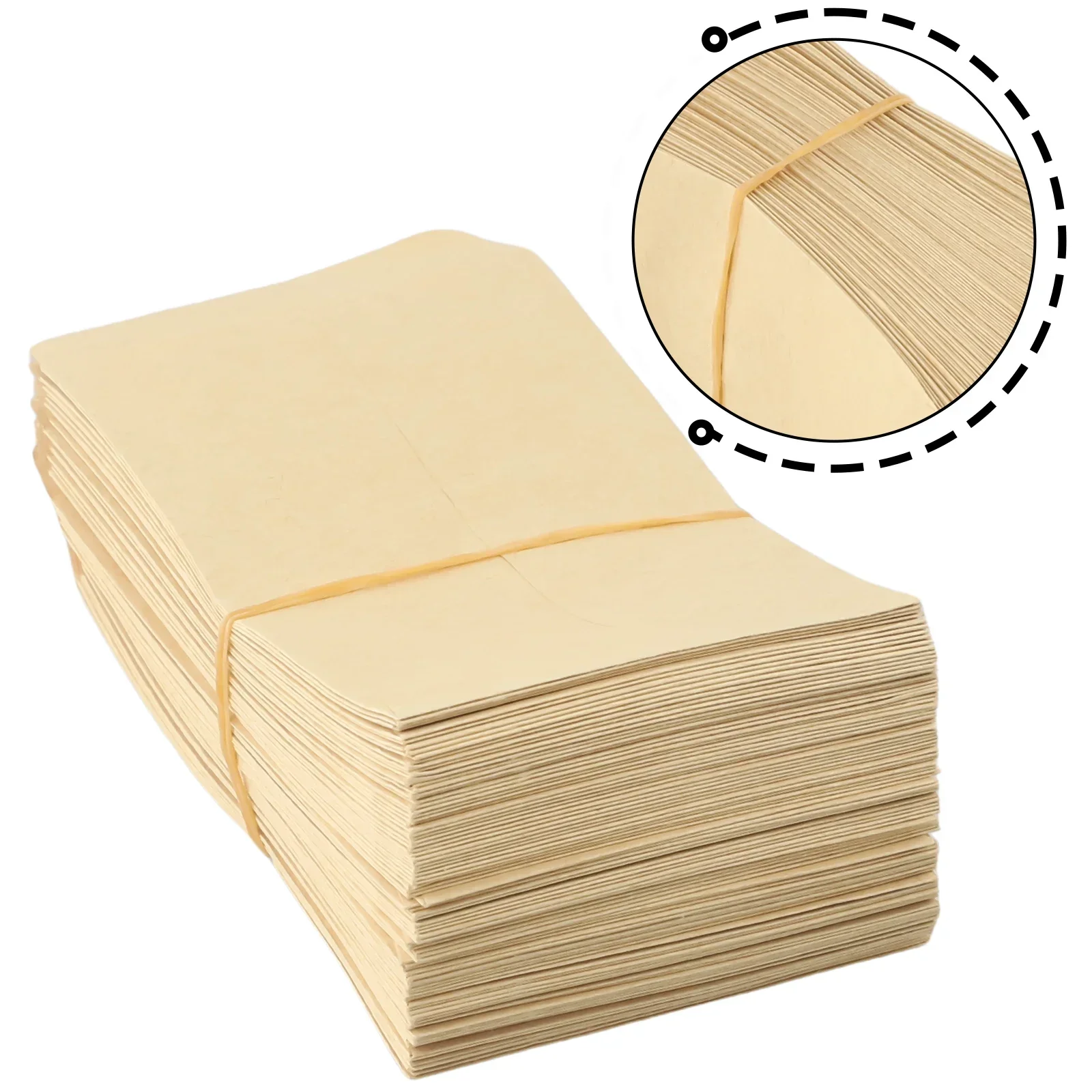 100 PCS Brown Envelopes Kraft  Paper Bags Mini Coin Packets Envelopes For Wedding Favors Birthday Favors 6*10cm 4