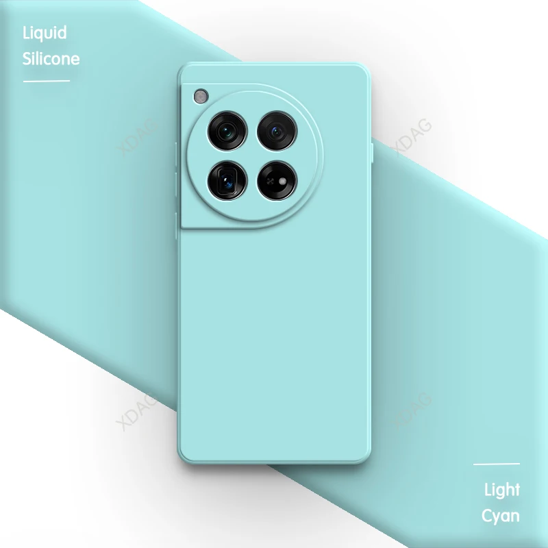 Premium Liquid Silicone Phone Case - Soft Classic Design, High-Quality Couples Cover