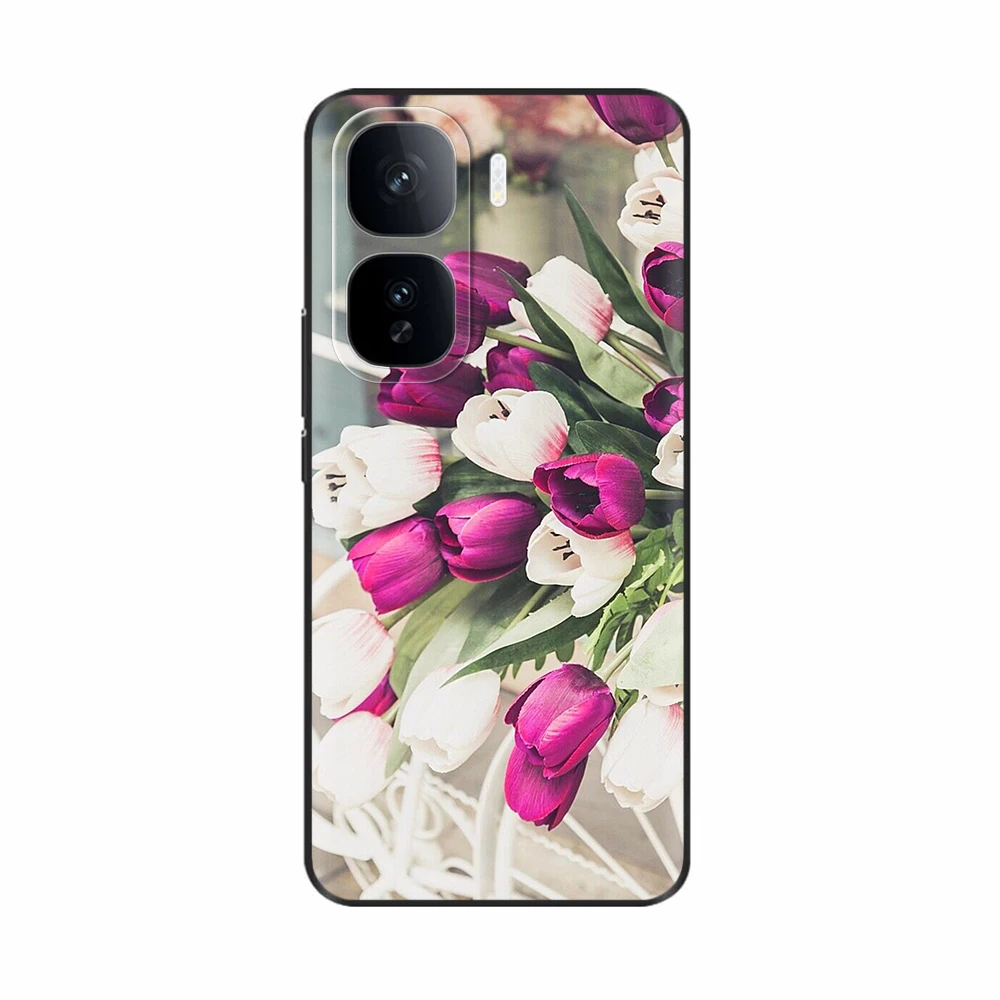 Charming Hot Cat Design Soft Silicone Phone Case - Stylish Back Cover