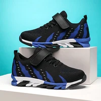 New Children Sport Running Shoes Mesh Breathable Anti-skid Kids Sneakers For 5-16 Years Non Slip Boys Casual Walking Footwear 2