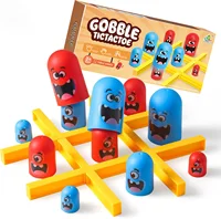Funny Table Board Games Tic Tac Toe Intellectual Big Eating Small Chess Interactive Multiplayer Party Games Toys for Kids Adult 1