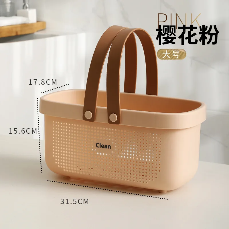 Portable Shower Caddy Basket Plastic Organizer Storage Tote with Handles  Toiletry Bag Bin Box for Bathroom Kitchen Dorm Room - AliExpress