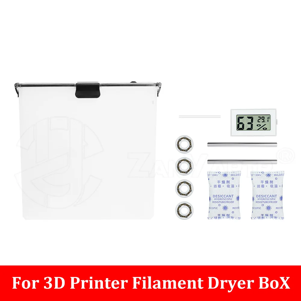Airtight Moisture-Resistant Filament Dryer Box with Real-Time Monitoring