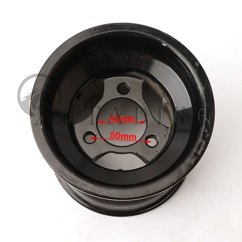Go kart 5 inch Aluminum alloy Front/Rear 50mm Wheels Hub ball bearing for 168 Karting ATV Buggy 10x3.60-5 10x4.50-5 11x7.10-5 Tires Parts