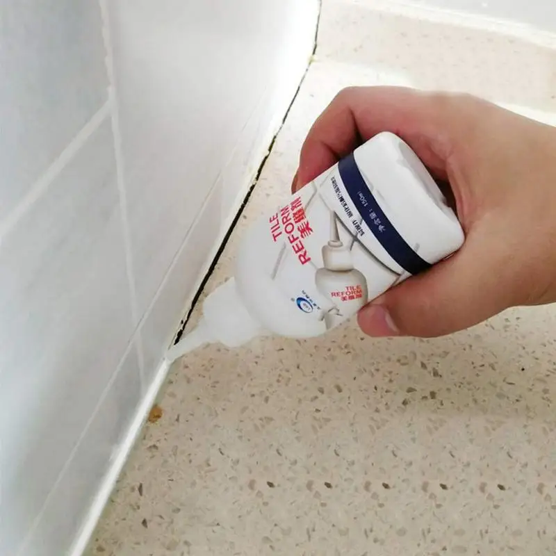 Pegamento adhesivo fuerte para azulejos, sellador de fijación impermeable para  todo uso, tambor vacío, inyección, relleno, costura de pared, reparación  suelta para el hogar - AliExpress