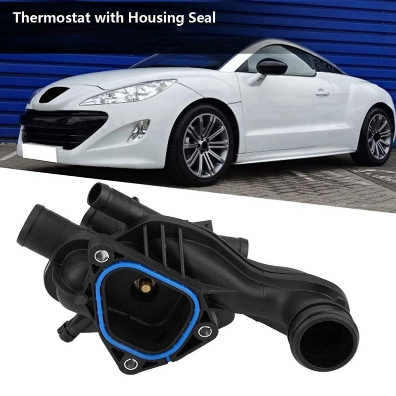 

1336Cc 764558180 Thermostat Assembly Coolant Thermostat Box Auto For Peugeot 207 Cc 308 Rcz 1.6