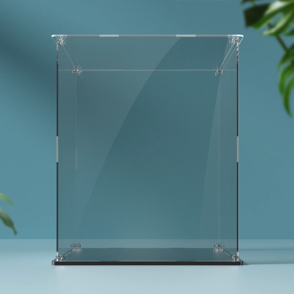 Acrylic Display Box for Lego 10312 jazz club Dustproof Clear Display Case (Toy Bricks Set not Included） 4