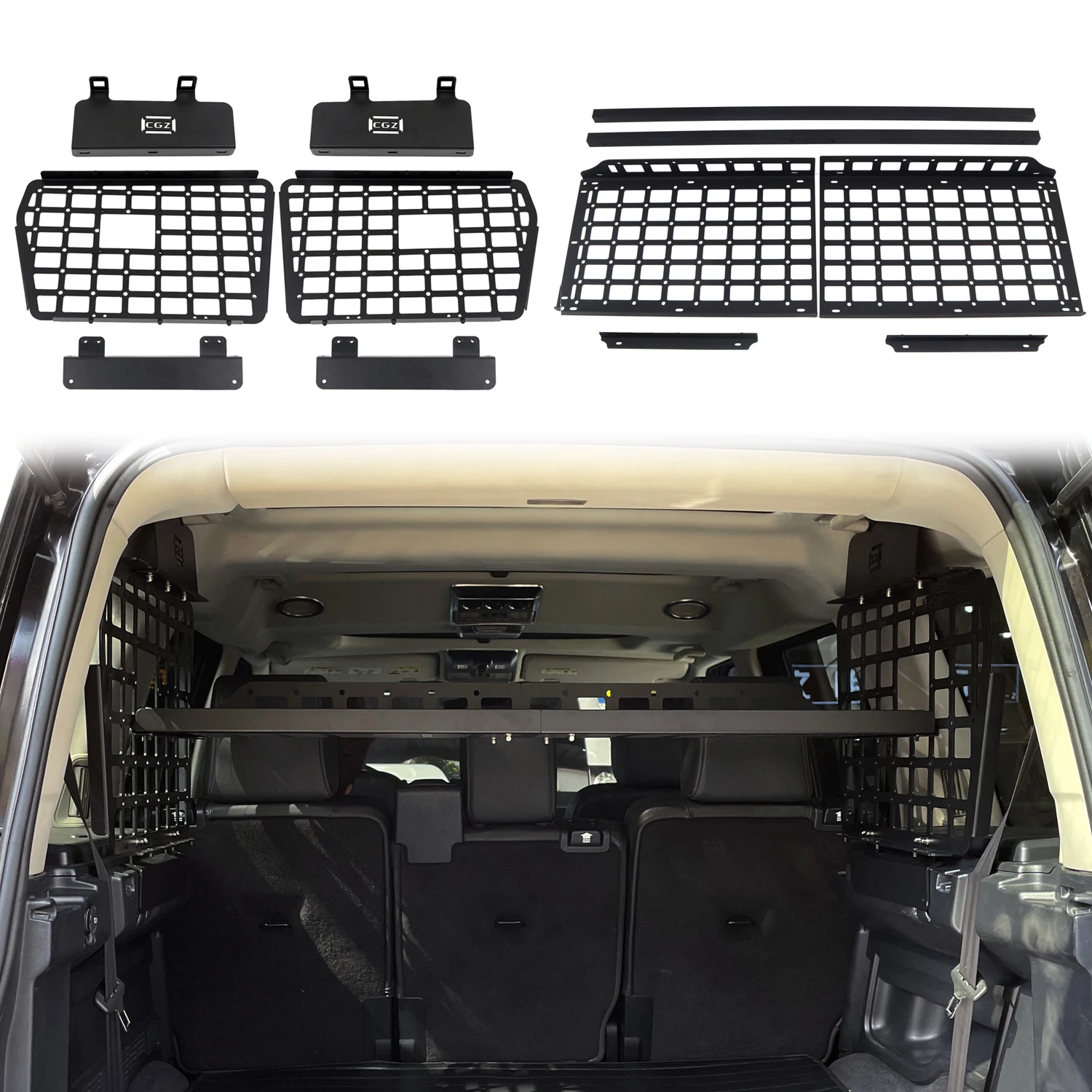 Étagère Arrière Rétractable De Coffre pour Land Rover Discovery Sport  2015-2021, Rideau De Rangement Modification IntéRieure De Rangement De