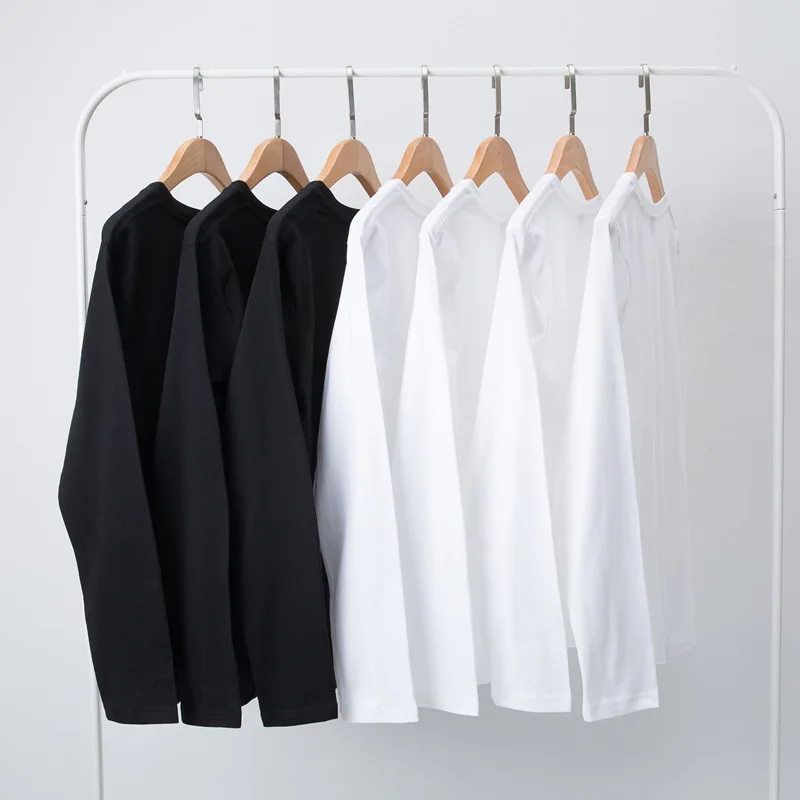

2024 MRMT 100% Cotton Men's T-Shirts Long Sleeve T Shirt Pure Color Culture Men T shirt O-Neck Man T-Shirt Tops Tees For Male