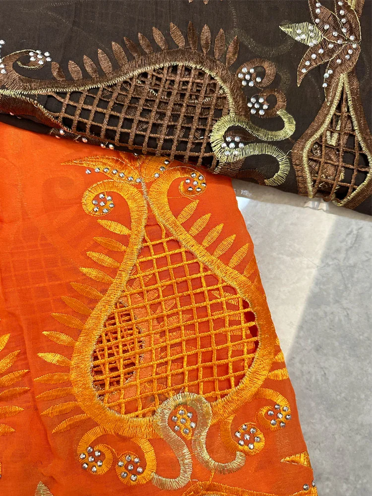 Muslim Fashion Hijab Scarf African Women Scarves Headscarf Turkush Indian Arabic Foulard Cotton Hijab Embroidery Turban shawls