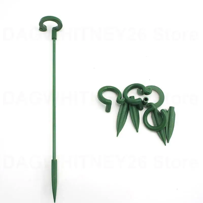 5/10x 37cm 48cm Plastic Plant Supports Holder Bracket Flower Stand climbing Fixed Protection Tool For orchid U26