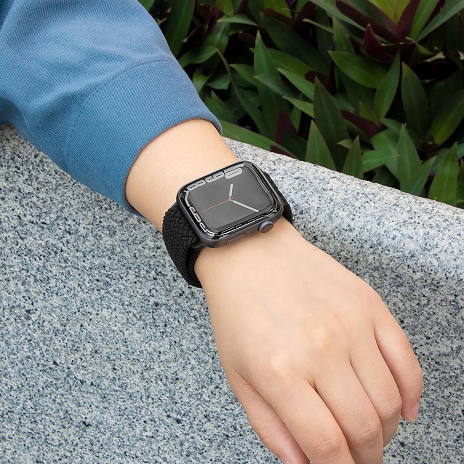 애플 워치용 루프 나일론 벤드 밴드, 울트라 2, 49mm, 45mm, 44mm, 42mm, 38mm, 40mm, 41mm, 남녀공용, 소프트 스포츠 스트랩, 애플용 손목 밴드