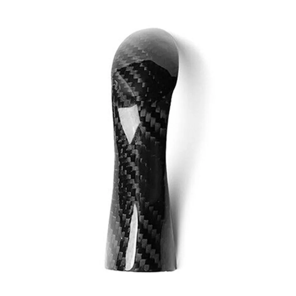 

Car Gear Shift Knob Cover Decals Gear Handle Trim Carbon Fiber Sticker Interior Accessory For Infiniti Q50 Q50S 2014-2021