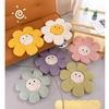 Korean Flower Throw Pillows Sun Smiling Face Cushion Sofa Car Sit Bedside Backrest Decorative Lovely Floor Seat Mat Office Chair 2