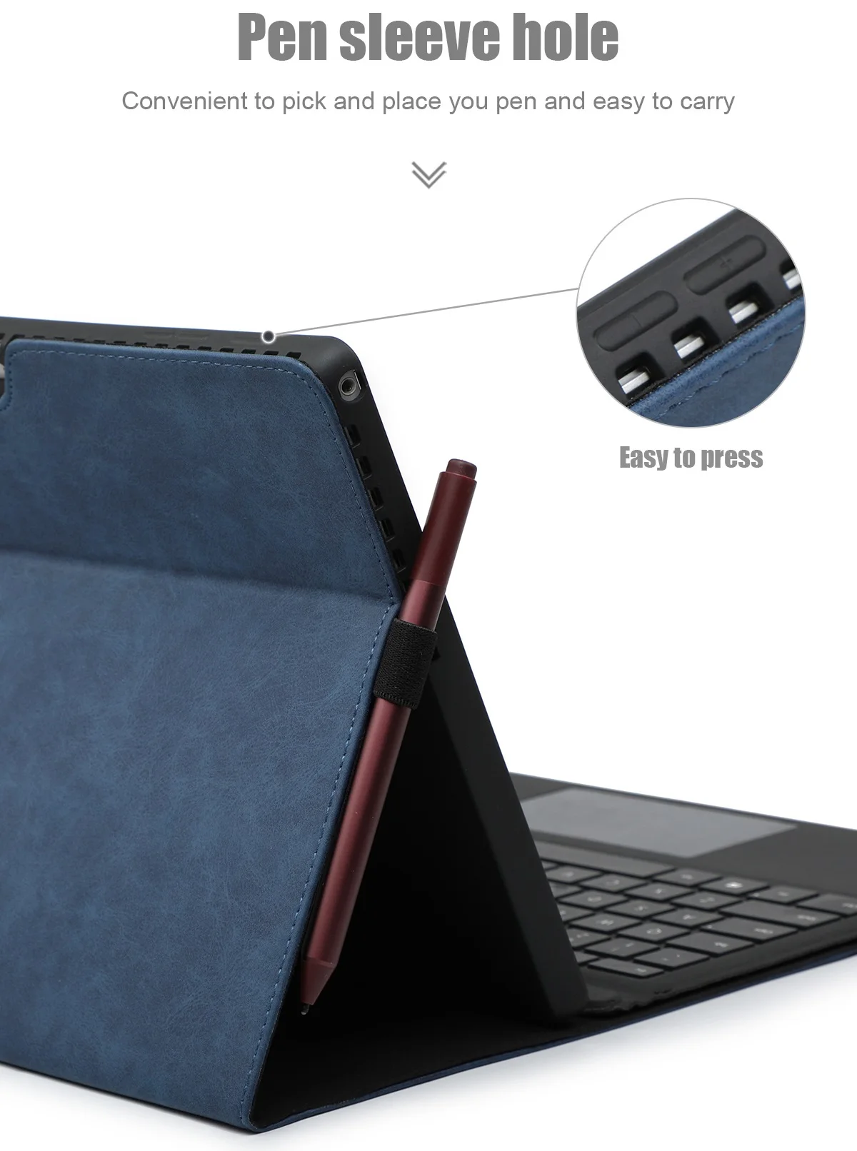 Surface Pro, TPU Holder Capa Bag, Go