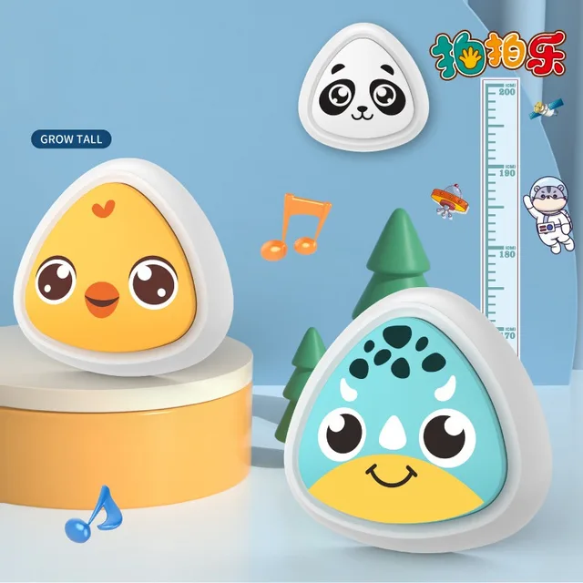 Bobora Children's Cartoon Pat Music Height Touch Device Baby & Toddler Toys Indoor Encouragement Hammering & Pounding Toys 1