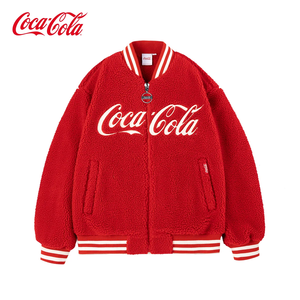 Официальная Модная брендовая фотография CocaCola новый утолщенный Топ для пар