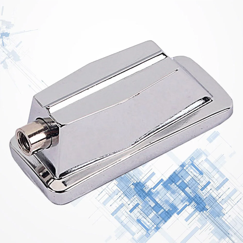 

5 Pcs Single End Drum Lugs Silver Metal Rectangle Drum Lug Metal Drum Replacement Parts Drum Accessories Drum Percussion