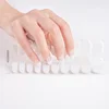 French White Transparent Semi Curing Gel Nail Strip Adhesive Waterproof Long-acting Full Set of Gel Nail Sticker for UV Lamp 1
