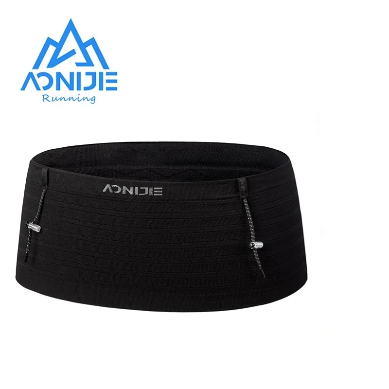 AONIJIE W8116 E4201 New Woven Elastic Sports Waist Pack Running Race Number Belt for Triathlon Marathon Cycling Mountaineering aonijie w8116 woven elastic sports waist pack men women trail running belt hydration waist bag phone holder gym fitness marathon