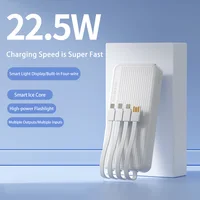 OnePlus 100000mAh batterie externe charge Super rapide portable 4 In1 câbles intégrés batterie externe pour IPhone Samsung Xiaomi 2025 nouveau 2