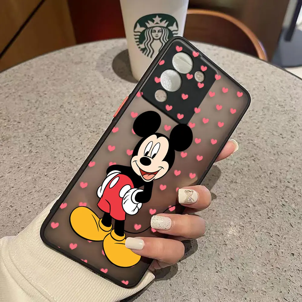 thumbnail image 1 of Funda mate para infinix NOTE 12 G96 11 10 8I 8 7 SMART 4 SPARK 8 8P 5 6 PRO S5 Funda Shell Mickey Minnie Mouse Anime dibujos animados, 1 of 5