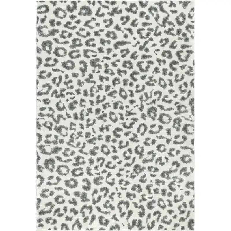 

Leopard Area Rug, 4' x 6', Gray Tapetes para habitación Thundercats Lord of the ring Kitchen mats for floor My singing monsters