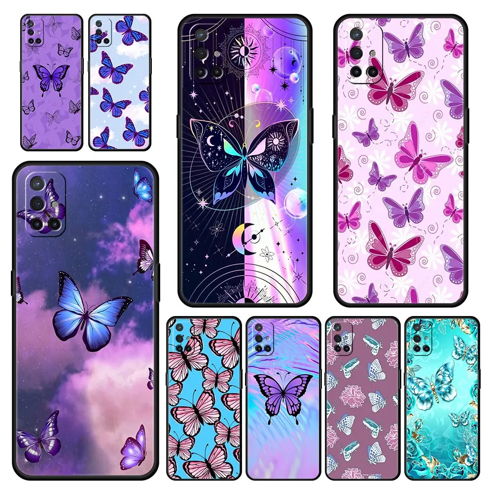 Butterfly Crystal Soft Phone Case Cover