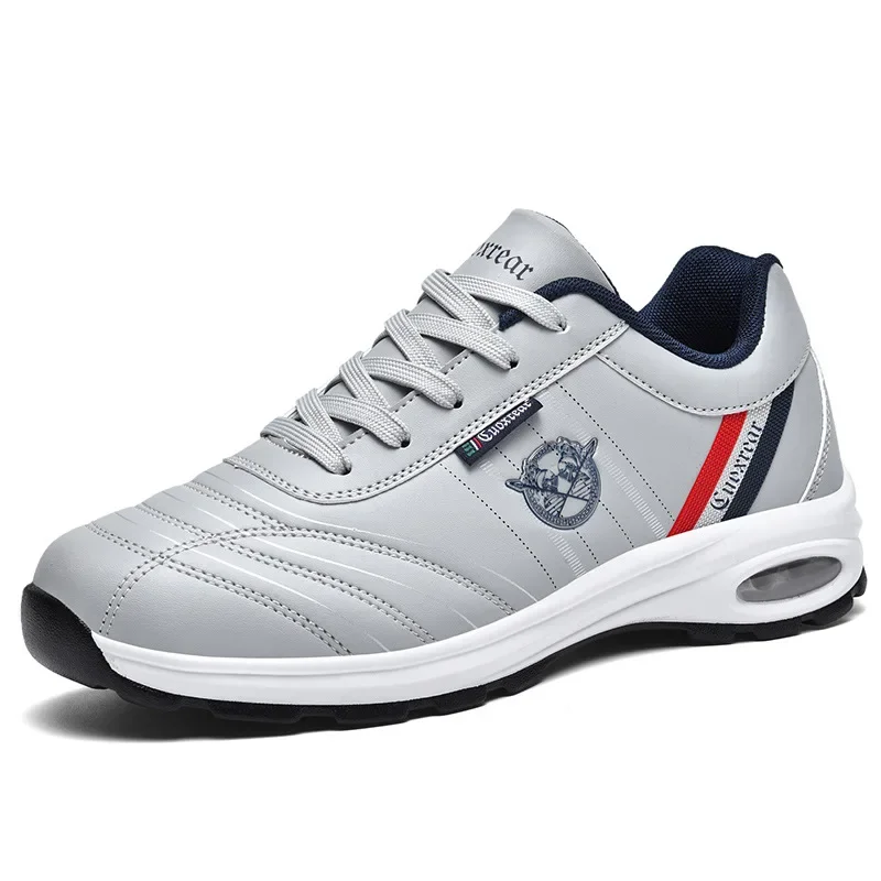 Men’s Casual Breathable Leather Sneakers 5