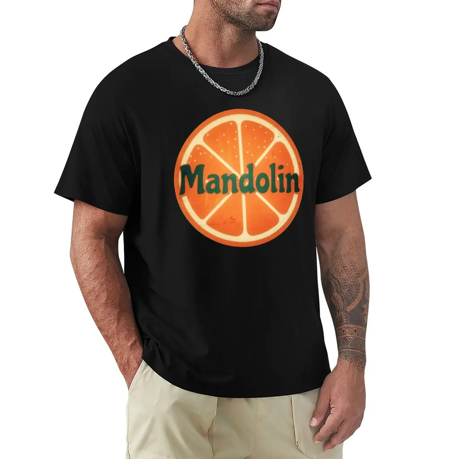 

Mandolin Orange Retro T-Shirt new edition blanks customs men t shirt