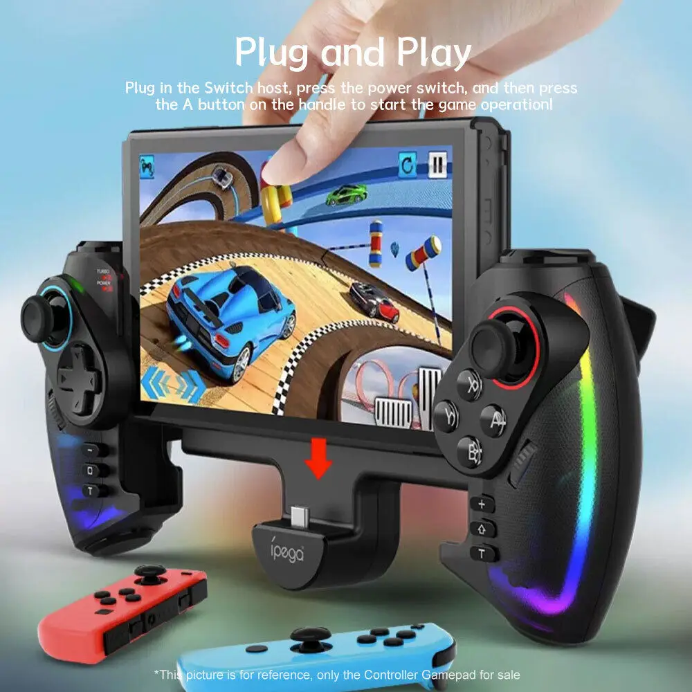 Ipega PG-SW777 Gamepad for P3 Switch RGB Light Stretchable Handheld Game Controller Wireless Joystick for Switch Switch Oled