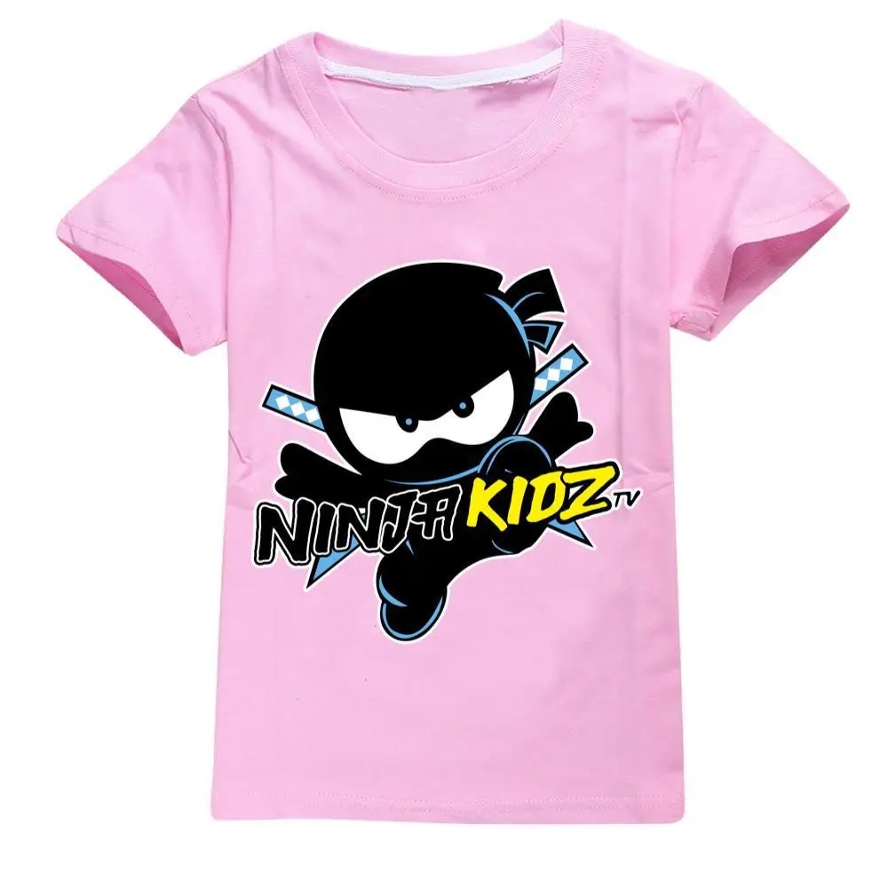 NINJA KIDZ 3D T Shirt Casual Summer Short Tees Kids Cartoon Graphic T Shirts Boys Clothing Harajuku Anime Tshirt 2-16 Years 6