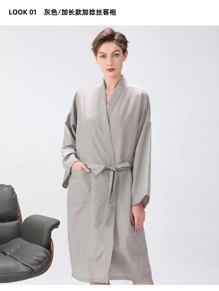 Beauty Hair Salon Smock Salon Client Gown Robes Cape Professional Hair Cutting Smock Hairdressing Hairdresser Apron Cloth