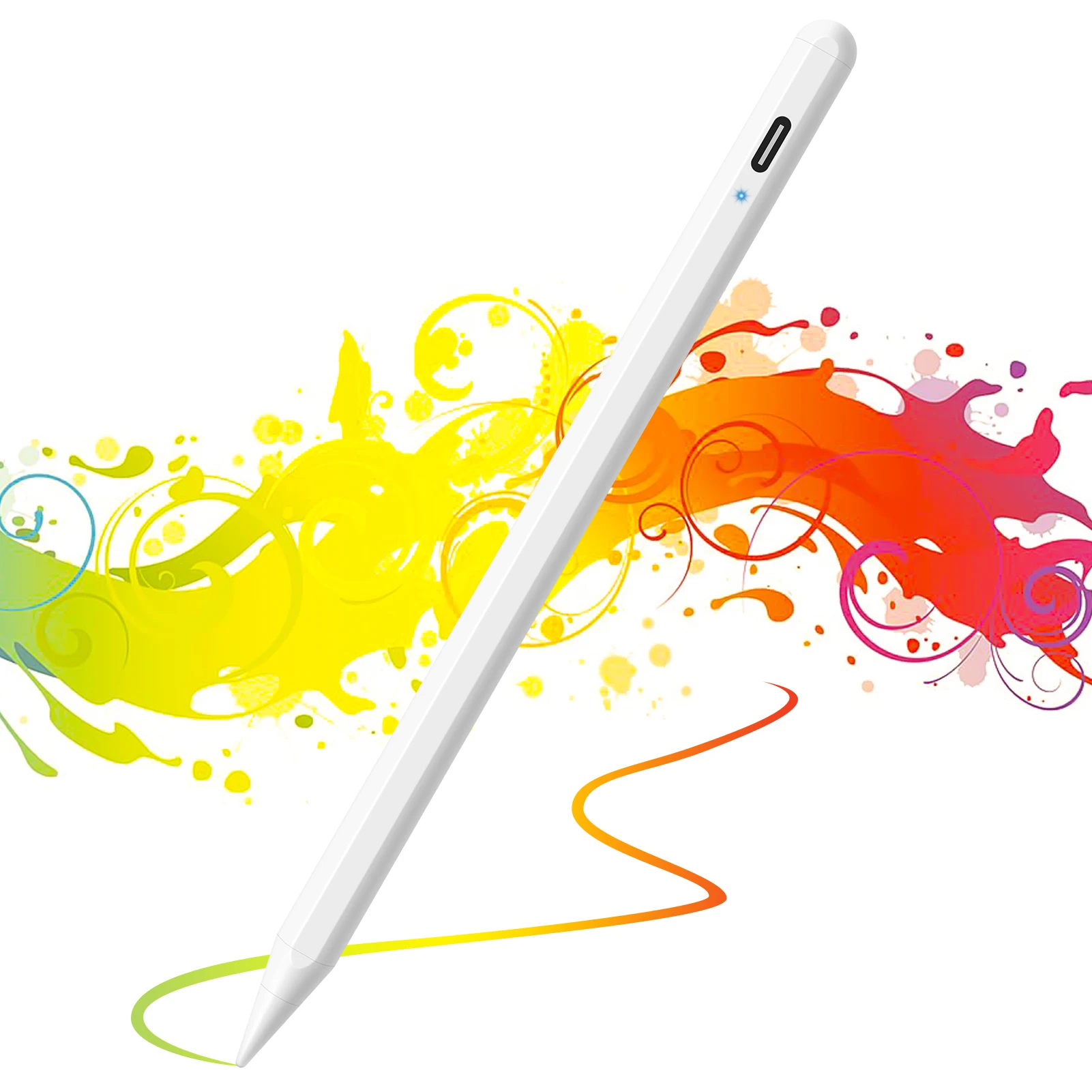 Goojodoq-stylus para Ipad 10 Lápis Ativo para 20232023 Apple Ipad Pro 11 e 12.9 Ipad ar 610 Ipad Mini Gen