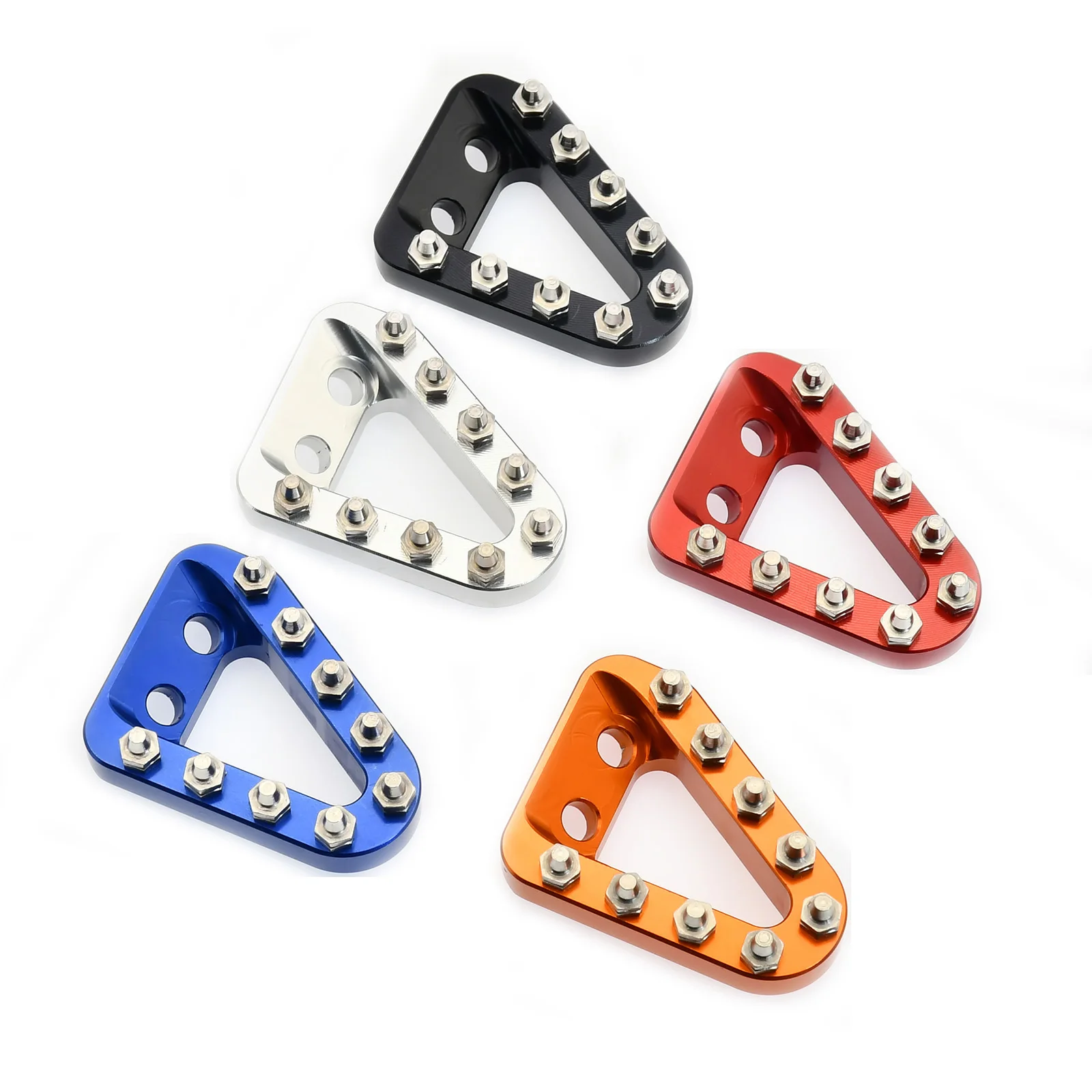 Motorcycle CNC Brake Pedal Lever Tip Plate for GAS GAS GASGAS EX EC MC 125 150 250 300 350 250F 350F 450F F EC300, motorcycle accessories,motorcycle foot pedals