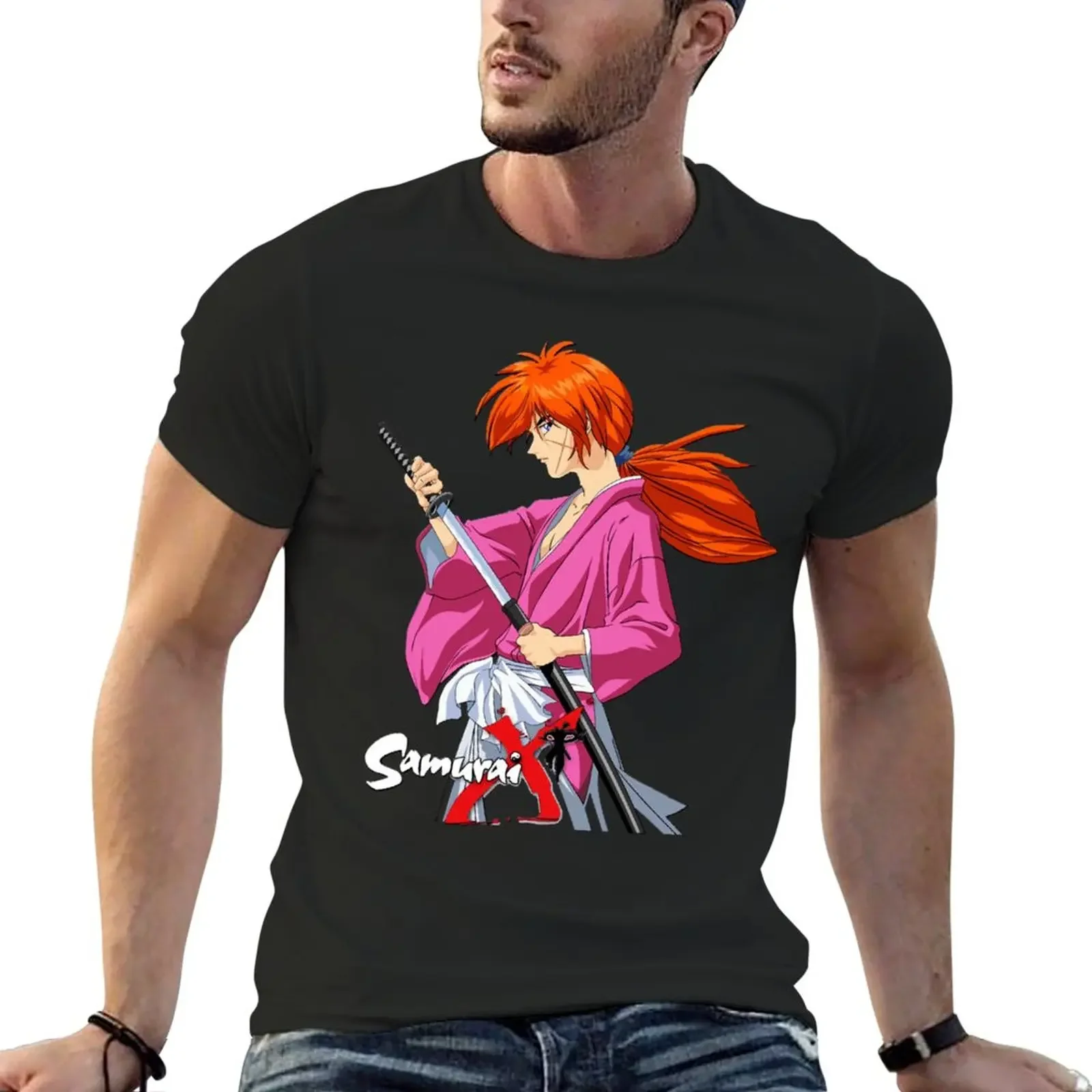 

For Birthday Boys Girls Kenshin Battousai Awesome First Day T-Shirt customs oversizeds clothes for men
