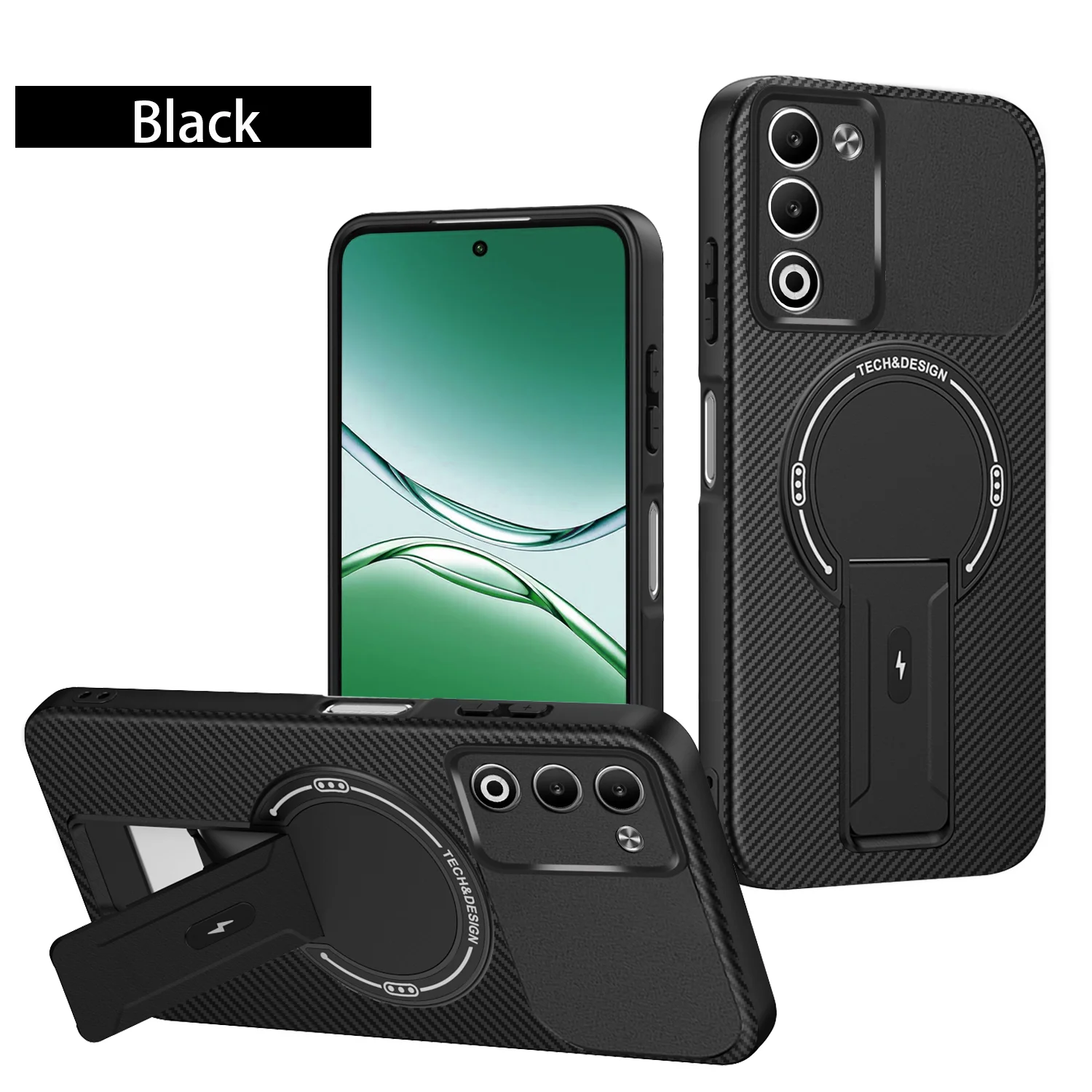 Magnetic Mounting Bracket Protective Back Cover