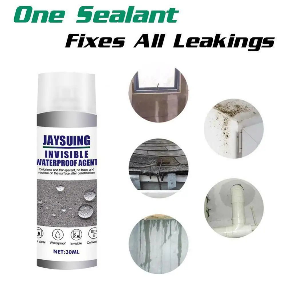 

Mist Leak-proof Sealant Anti-Leaking Agent Leak-trapping Silicone Waterproof Glue Binding Seal Repair Adhesives Accessory