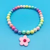 Dog Cat Pearls Necklace Collar with Bling Heart Charm Pet Dog Jewelry Accessories Cute Flower Cat Collar Pet Grooming Accessory 2