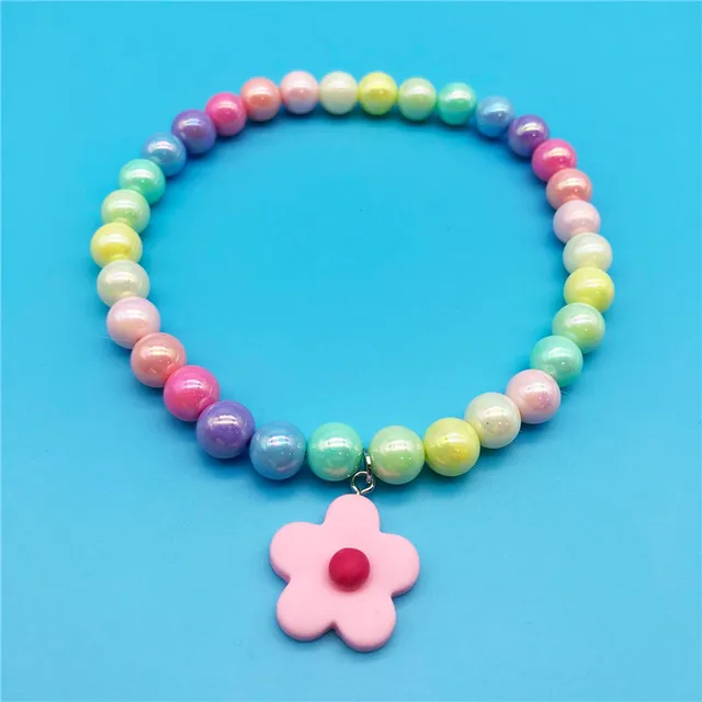 Dog Cat Pearls Necklace Collar with Bling Heart Charm Pet Dog Jewelry Accessories Cute Flower Cat Collar Pet Grooming Accessory 2