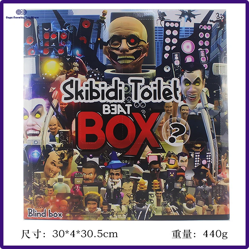 

Skibidi Toilet Man Camera Man Figure TV Man Speaker Man Model Cameraman Action Figures Blind Box PVC Collectible Doll Toy Gift