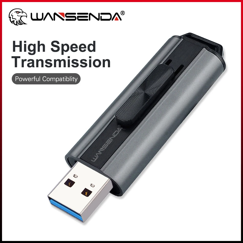 

Wansenda USB 3.0 USB Flash Drive Pen Drive 16GB 32GB 64GB 128GB 256GB 512GB Flash Memory Stick External Storage Pendrive